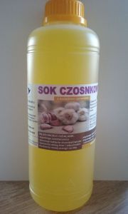 Sok czosnkowy z dodatkiem cynamonu - 1000 ml